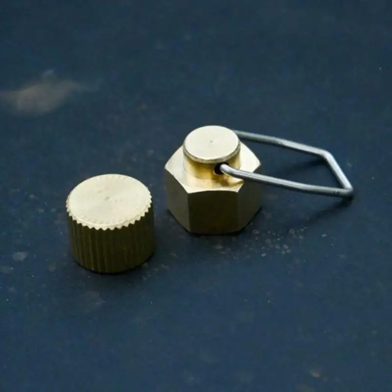 1 قطعة خزان الغاز المسطح مكافحة تسرب المكونات الغاز المسال اتصال خط حجب غطاء خزان الغاز غطاء في الهواء الطلق موقد للتخييم غطاء #4