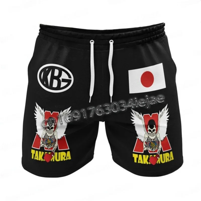 

Mamoru Takamura Hajime no Ippo Спортивные шорты Повседневные многослойные быстросохнущие пляжные брюки Серфинг Свободные летние каникулы