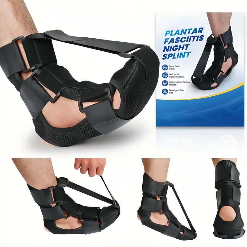 

Plantar Fasciitis Night Splint Foot Drop Orthotic Brace for Sleeping Achilles Tendonitis Heel Pain Plantar Fasciitis Relief