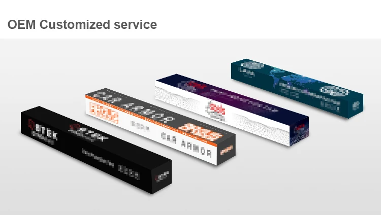 8-mil hydrofobe hoge heldere anti-kras zelfherstellende auto voorruit TPU voorruit beschermfolie