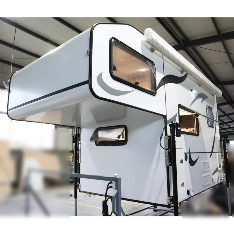 Customized 6 Bed Off Road Hardside Pop Up Truck Camper Pickup Caravan  New