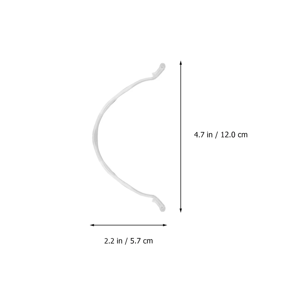 

12pcs Insert Support Bracket U-Shaped Anti-Slip Strap Face Mouth Mask Inner Holder Lightweight Design Smooth Breathing