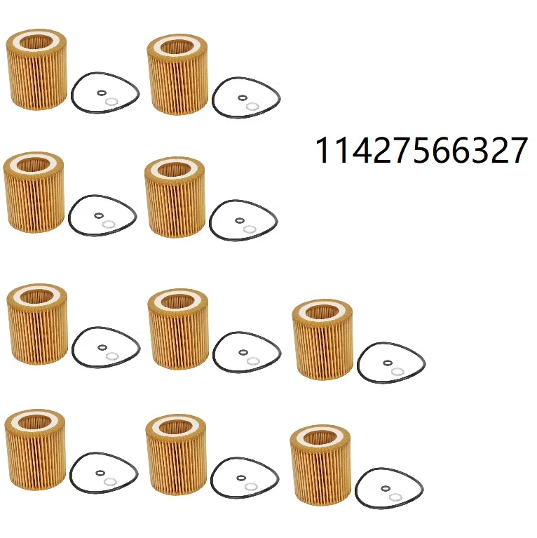 

10pcs Oil Filter For 11427566327 11427541827 11427953129 For BMW E60 E82 E88 E90 E92 E93