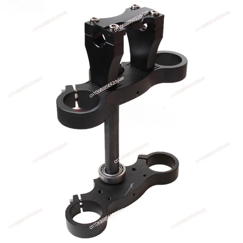 Mini off-road motorcycle accessories modified CNC directional device with plate directional column assembly