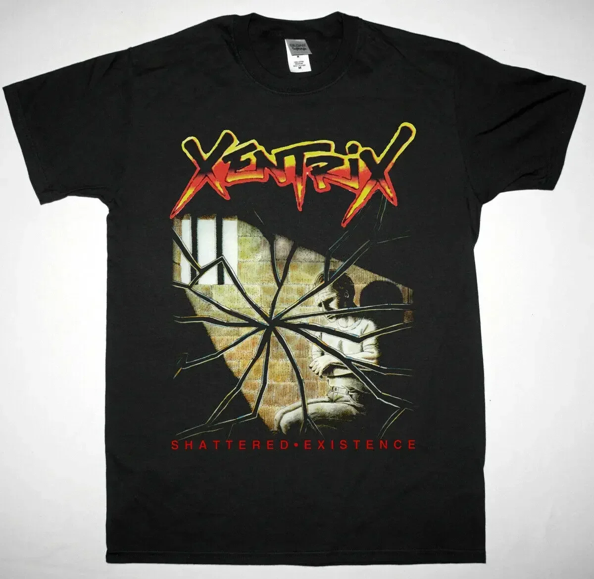 XENTRIX SHATTERED EXISTENCE THRASH METAL FORBIDDEN NEW BLACK T SHIRT