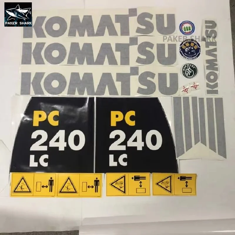 

Для наклейки на корпус Komatsu PC130 PC160 PC200 PC240 PC360 экскаватор целая машина пользовательские наклейки