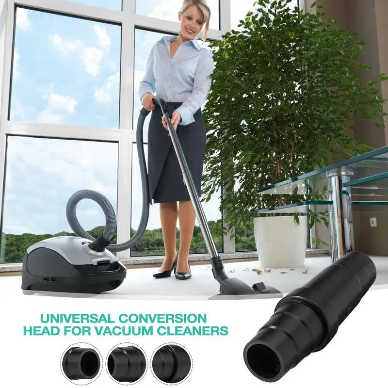 

Universal conversion head for vacuum cleaners durable Adapters Dust Extraction Hose Connector Accessories for Flooring Carpet