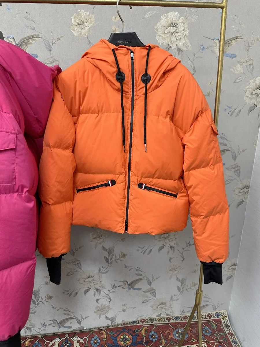 Chaqueta de plumón de pato uesa y cálida para mujer, estilo coreano, de la serie Winter, para snowboard, 4 colores, estilo ...