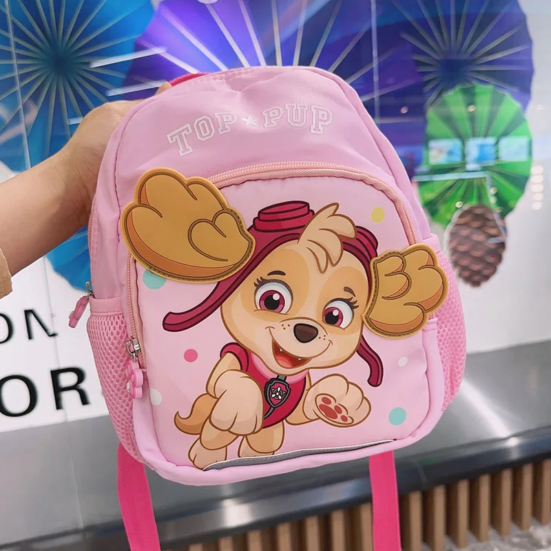 Original Paw Patrol Chase Skye Cartoon Bag Children backpack Boys Girls pat patrouille Doll birthday Christmas Gift Anime Toy