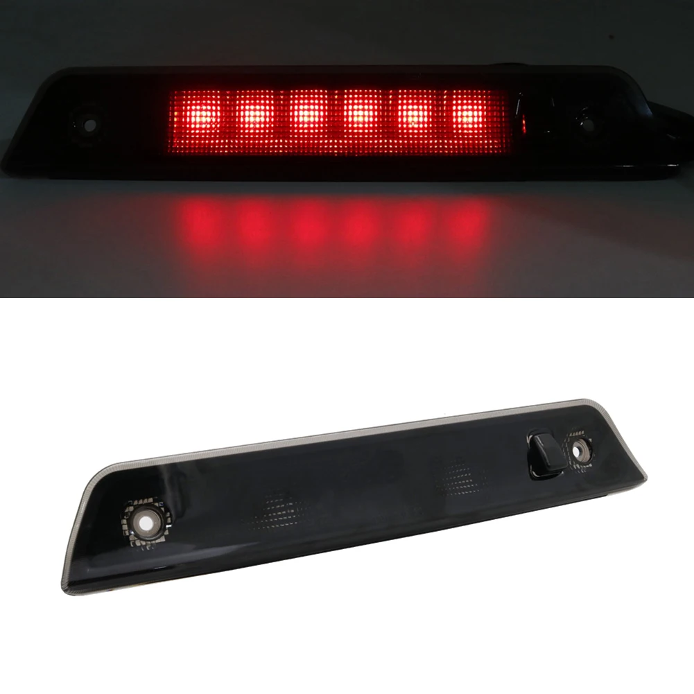 Para 2005-2010 Jeep Grand Cherokee High 3rd luz de freio LED luz traseira preta