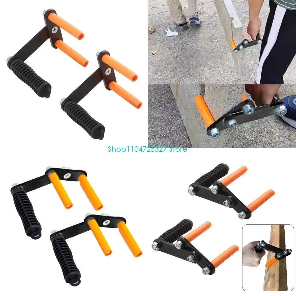 

D8KF 2 шт. зажимы для переноски Подъемник для гипсокартона Переносчики гипсокартона для фанерного листа Перемещение камня доска