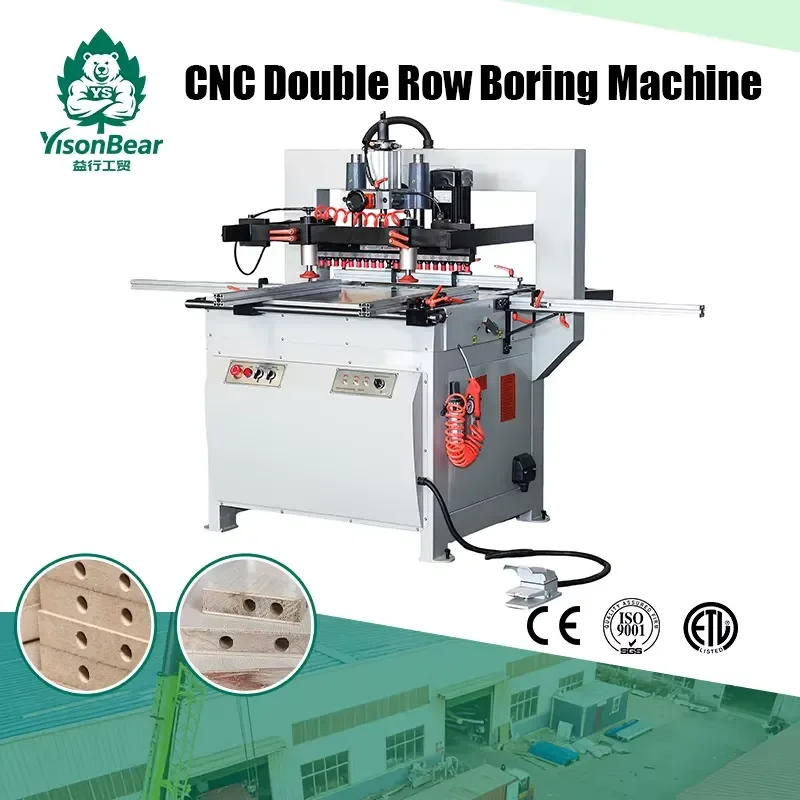 MZ73212 Double Rows Wood Boring Machine for Cabinet 0-90 Degree Rotating Multi-Row Drilling Boring Machine