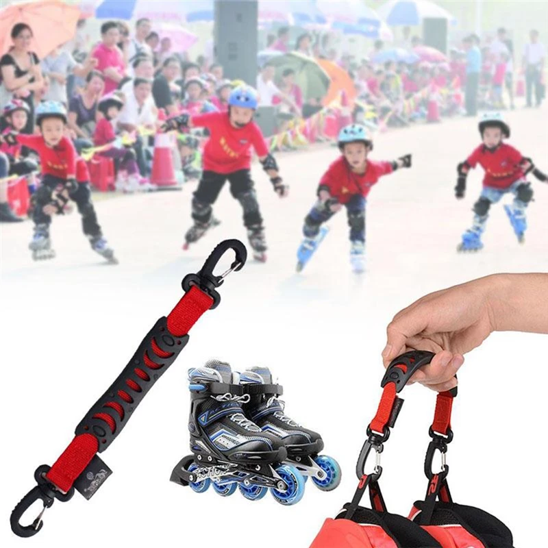 Roller Skating Carrying Strap Durable Skates Hook Cool High Strength Convenient Hang Belt Skating Shoes Handle Buckle