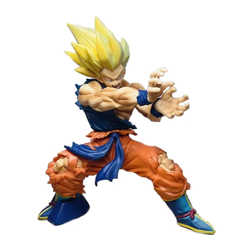 Dragon Ball Z Kamehameha Son Goku Figuur Super Saiyan Kakarotto 16 CM PVC Actiefiguren Model Poppen Speelgoed voor Kinderen geschenken