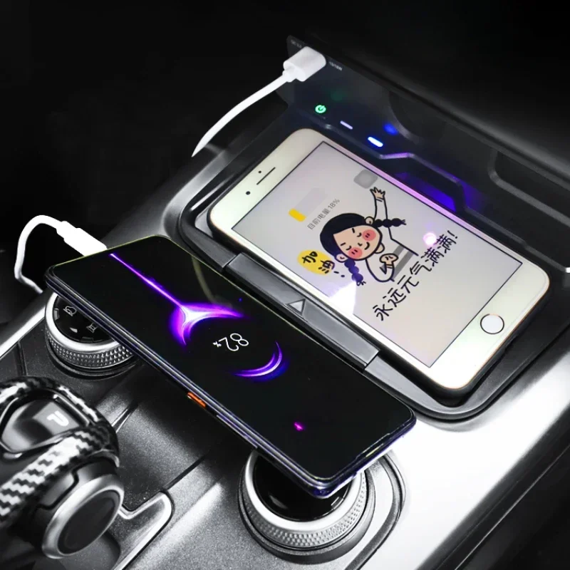 

Специальное автомобильное беспроводное зарядное устройство для Tank 300, модификация центрального управления, беспроводное быстрое зарядное устройство для мобильного телефона