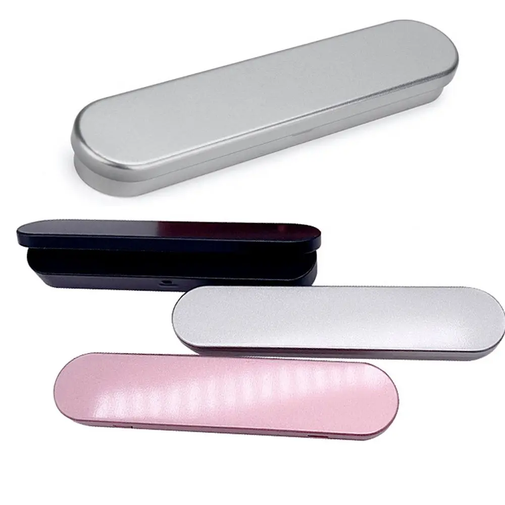 

Gifts Flip box Stationery School Supplies Storage Box Iron Pencil Case Metal Pencil Case Fountain Pen Box Tin Box