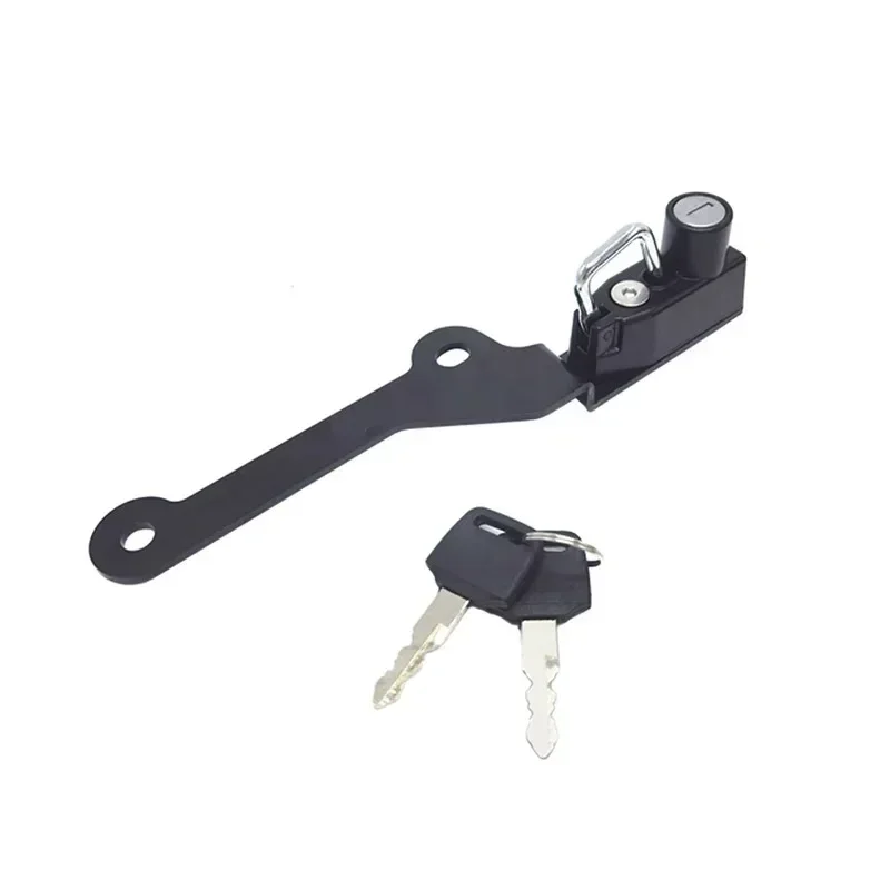 يصلح ل النمر 660 النمر الرياضة 660 2022-Tiger660 خوذة قفل دراجة نارية الملحقات خطاف معدني مكافحة سرقة خوذة قفل الأمان #3