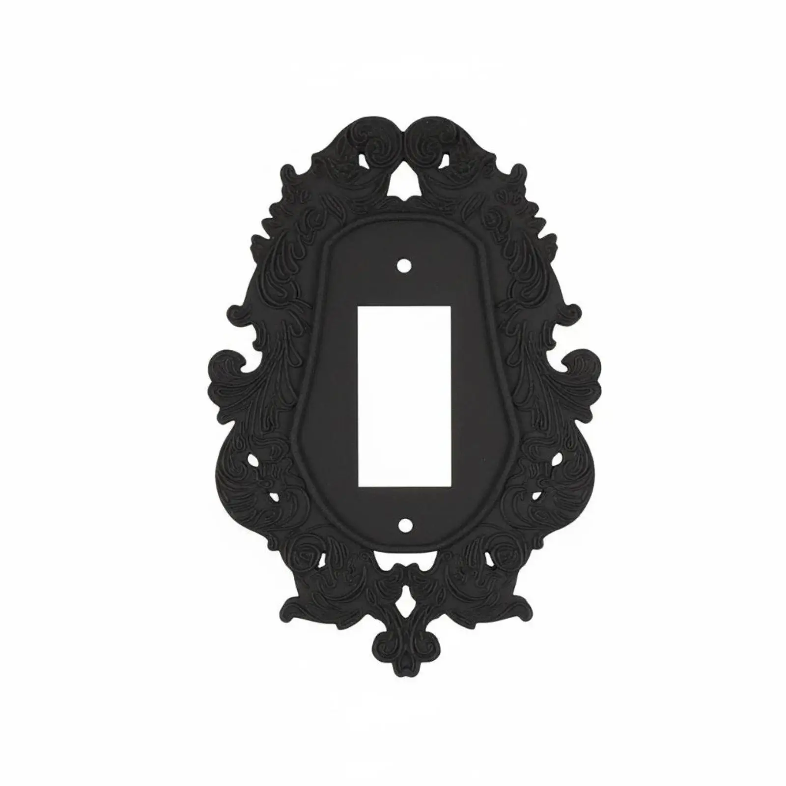Vintage Wall Switch Plate Baroque Resin Decorative Light Switch Cover Retro Style for Home Decor Upgrade