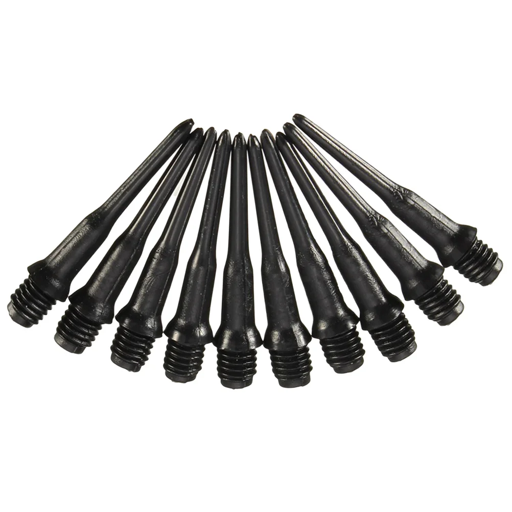 หัวเปลี่ยนแบบนุ่ม 100 ชิ้น วัสดุความหนาแน่นสูง สำหรับเครื่องปาลูกดอกอิเล็กทรอนิกส์ กระชับพอดี ถอดออกง่าย แบบเกลียว