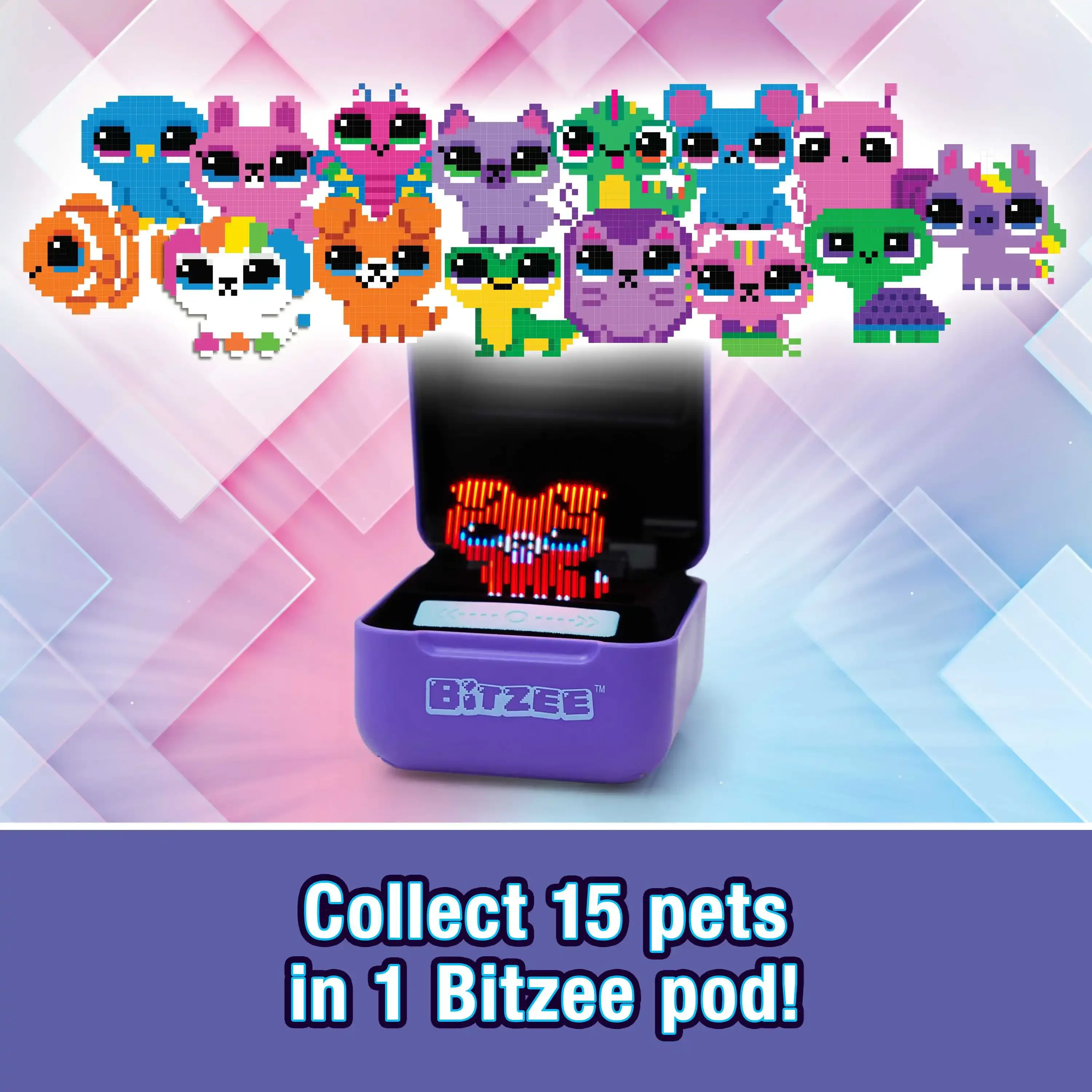 Bitzee-juguete interactivo Digital Original para mascotas, juegos virtuales electrónicos, Tamagotchi inteligente para niñas