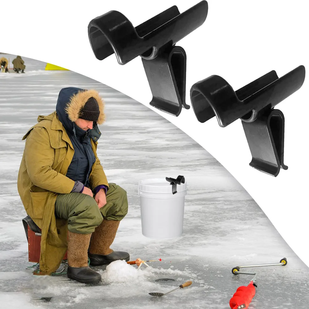 2 Pcs Fishing Rod Rack Fishing Pole Holder Fishing Rod Organizer Ice Fishing Rod Holder  Ice Fishing Pole Rod Racks