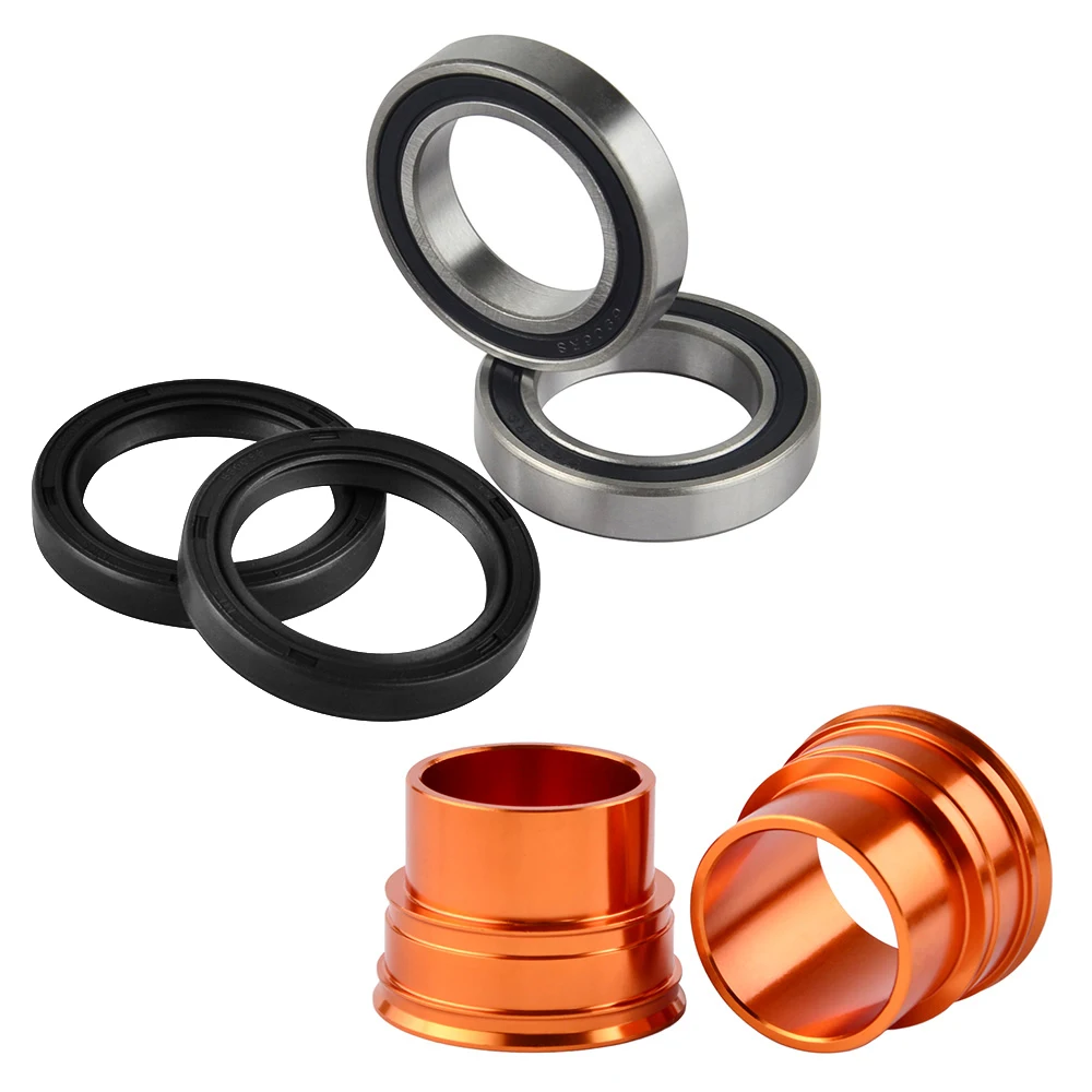 

Front Wheel Spacers Bearings Seals Kit For KTM EXC EXC-F EXC-W XC-W SMR 300 125 200 250 350 400 450 500 530 03-15 SX SX-F XC-F