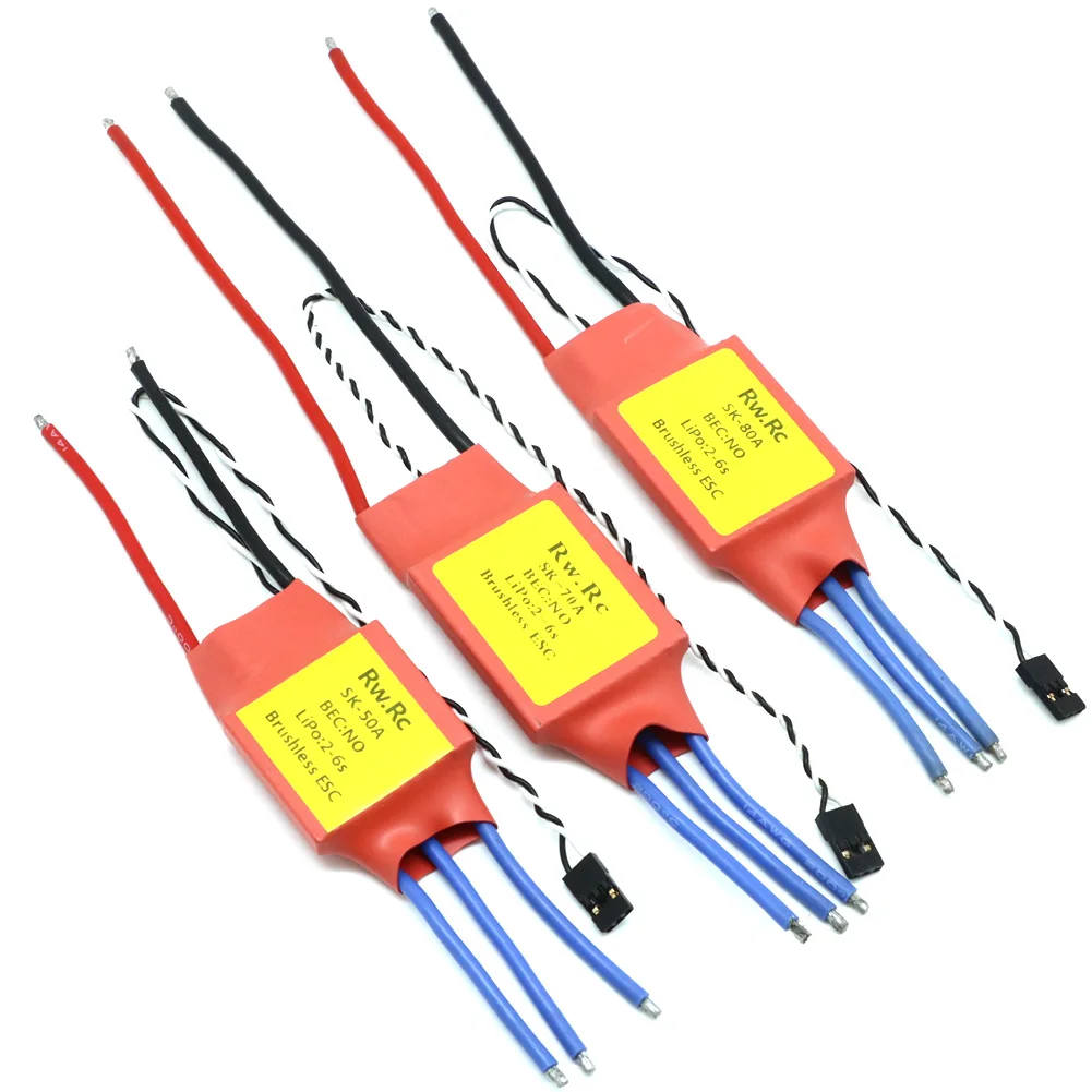 Simonk 10A 12A 15A 20A 30A 40A 50A 70A 80A Firmware Electronic Speed Controller Program ESC for RC Multicopter Helicopter