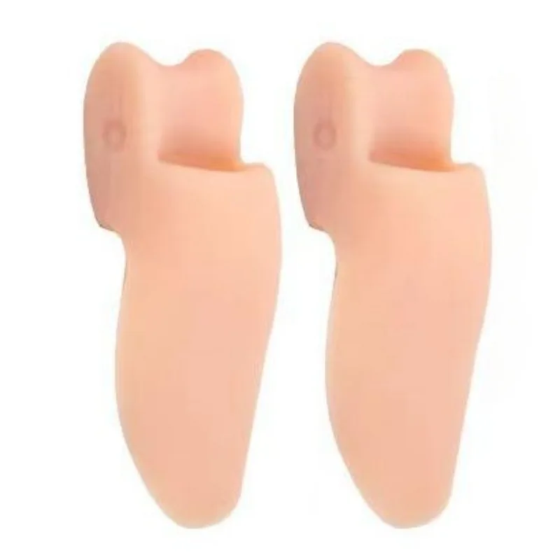 

2pcs Toe Separator Feet Care Protector Gel Orthopedic Bunion Hallux Valgus Corrector Bigfoot Bones Relief Pads Pedicure Tool
