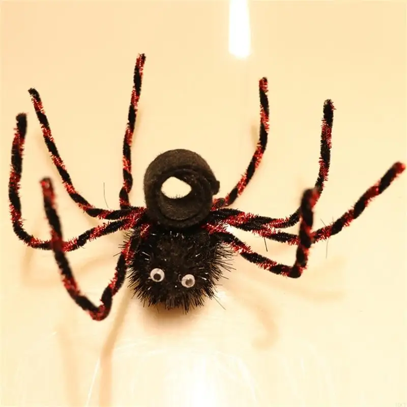 العناكب الدبالية دبوس معصم المعصم 3pcs مجموعة أزياء هالوين