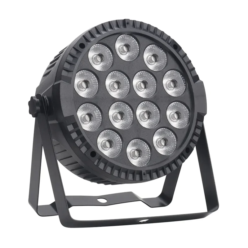 14x10W RGBW Full Color LED Flat Par light DMX512 Control LED wash effect light DJ Disco Bar Club Party Stage Lighting Event Show