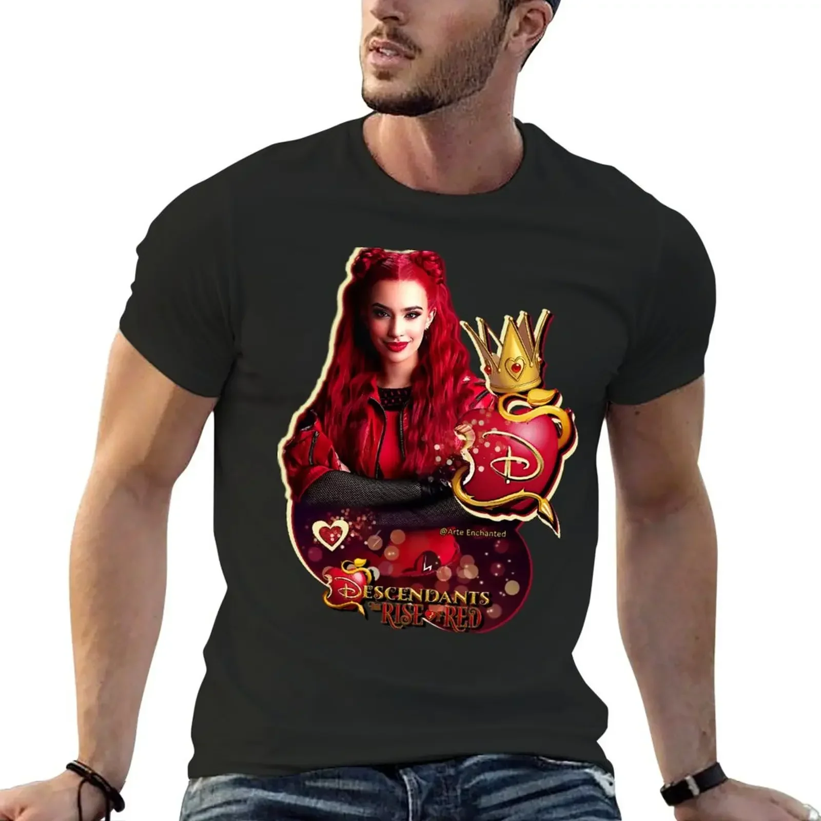 

Descendants 4 The Rise Of Red - Kylie Cantrall T-Shirt street wear anime t shirts plain t shirts men