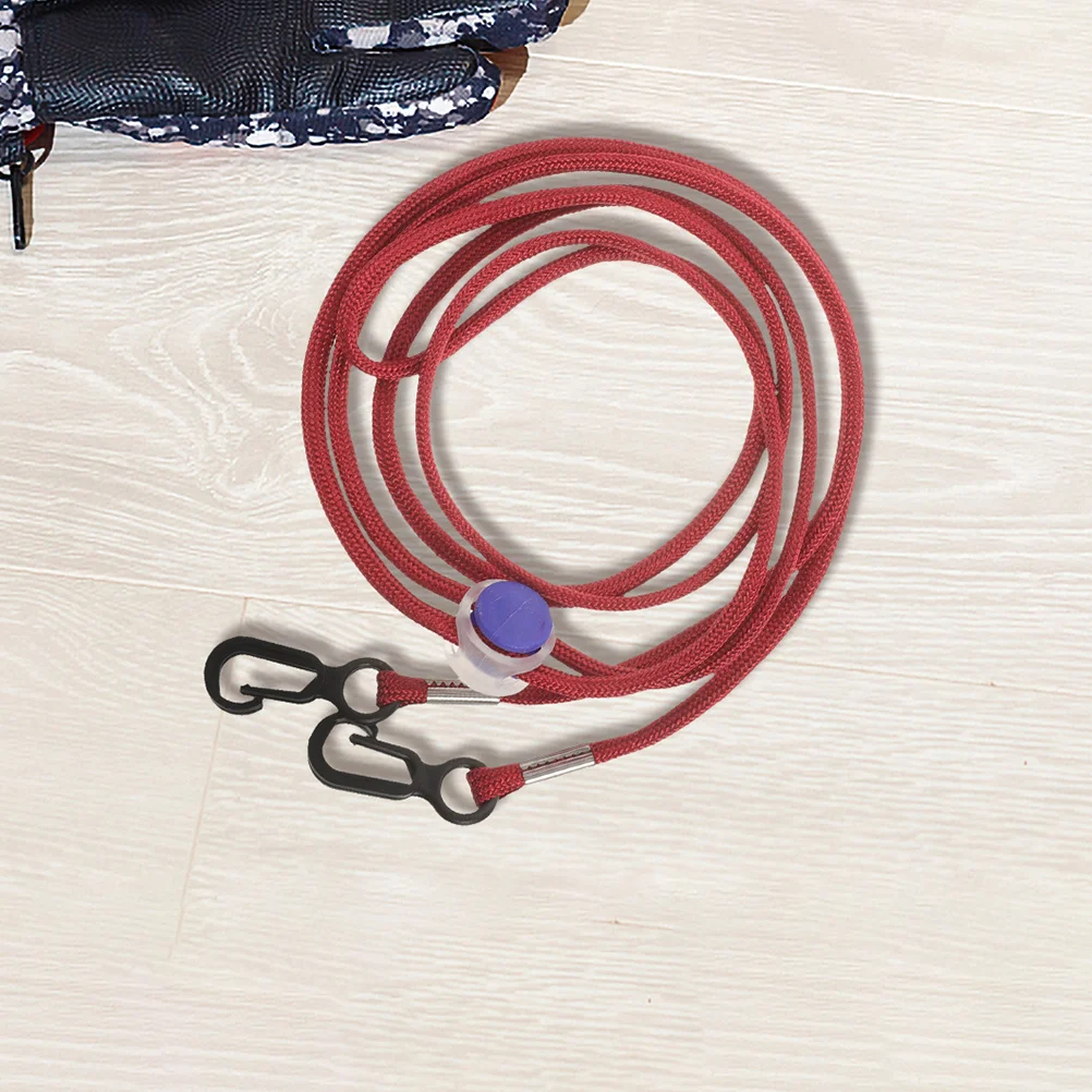 2 Pcs Gloves Lanyard Childrens Neck Hanging Lanyards Keeper Nylon Anti-lost Toddler