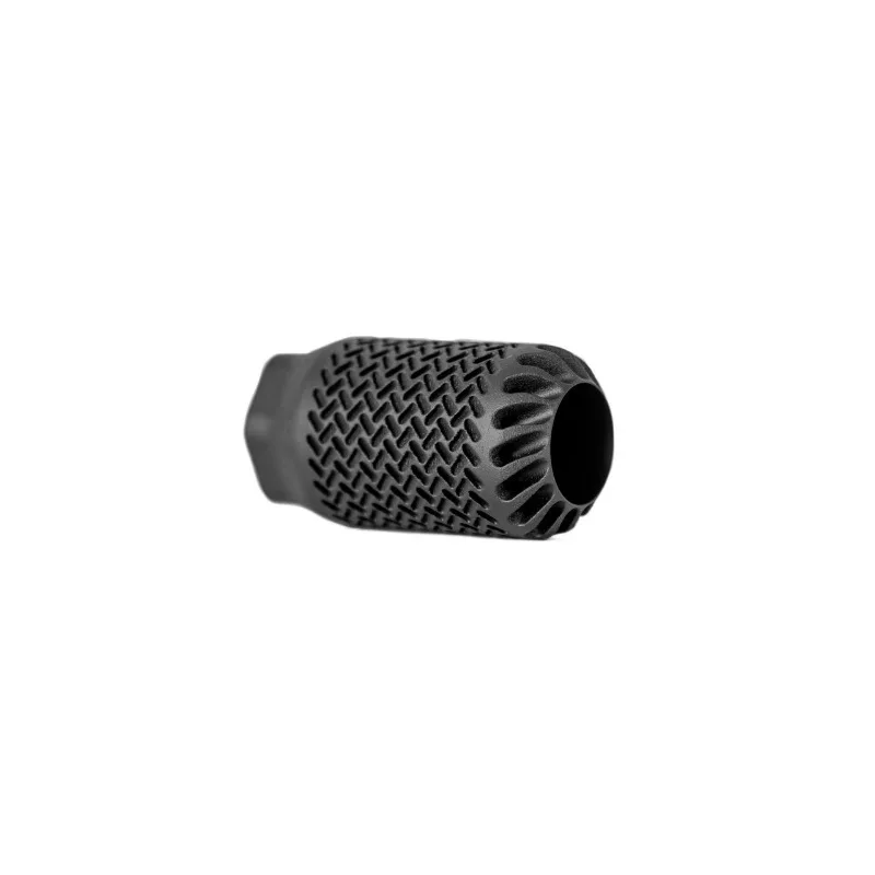 Steel decorative cover with steel cap