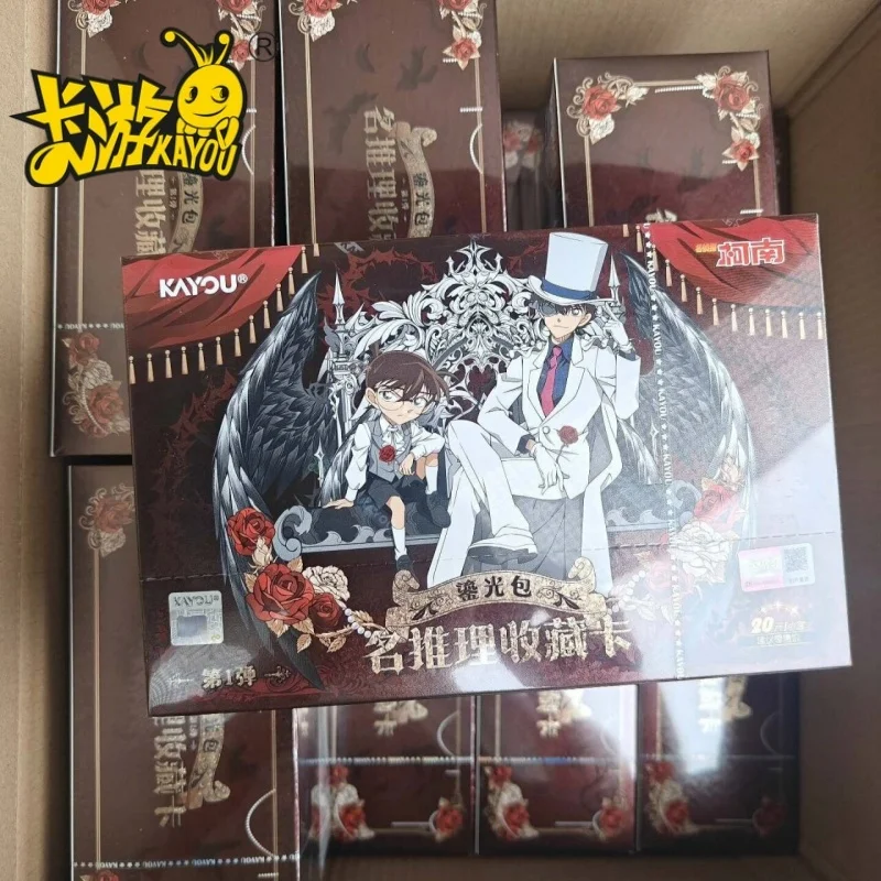 

Kayou Genuine Detective Conan Mystery Collection Card Anime Gilded Light Bag Vol.1 Collection Cards For Anime Collectors