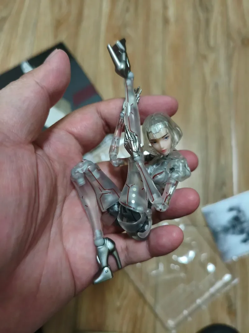 2025 Nuovo In Magazzino Guke Studio AI Agente Femmella C1 Stile Punk Trasparente Mobile Femminile 1/12 Action Figure Giocattolo Regalo