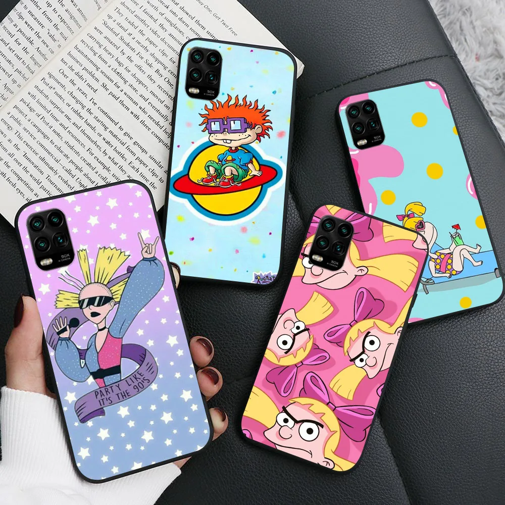 AK-23 Rugrats Silicone Case For Moto Edge S 20 30 G G10 G20 G40 G22 G71 G100 G42 G52 E32 Lite Pro Power