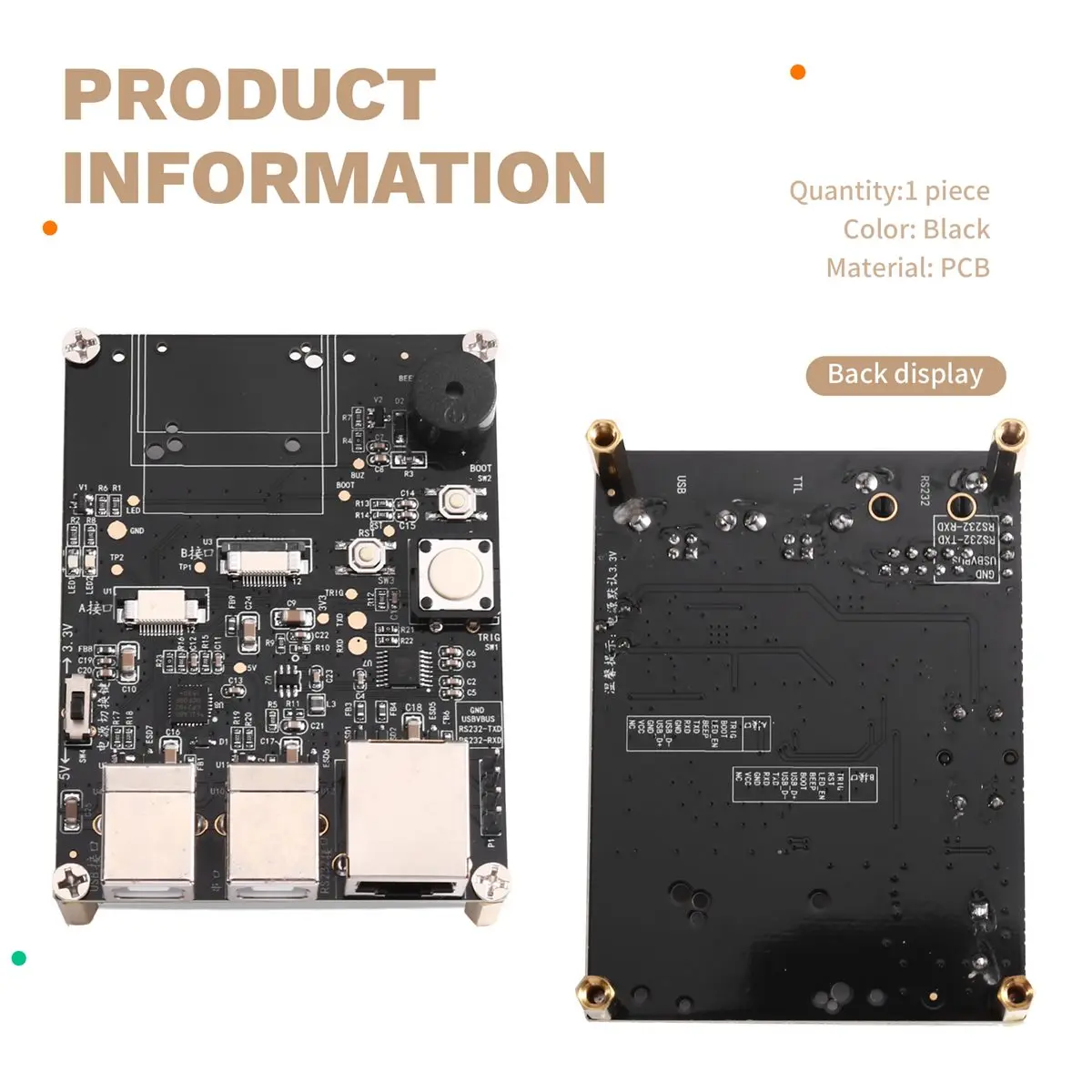 DTC5 Universal Test Board for E2100 2D Scanning Engine PDA Flatbed Scanning Dock Barcode Scanning Module
