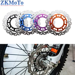 Motocross 320mm Front Brake Float Disk For KTM XC XCF XCW SX SXF EXC EXCF TPI Six Days For Husqvarna FE TE For GasGas 1994-2023