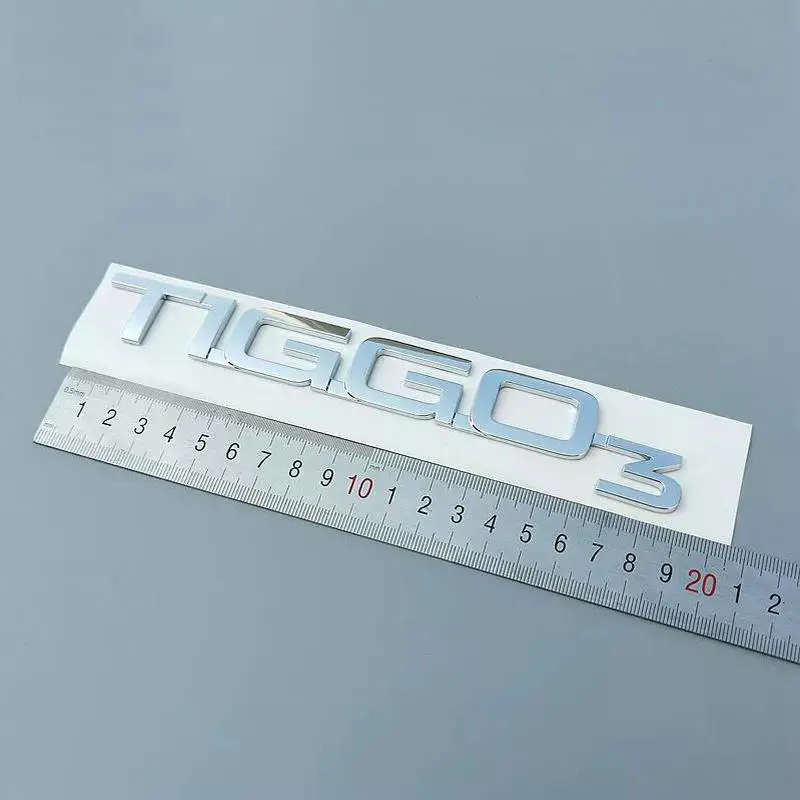 Applicable to Chery  Tiggo 3 Trunk letter label Tailgate label Auto Logos