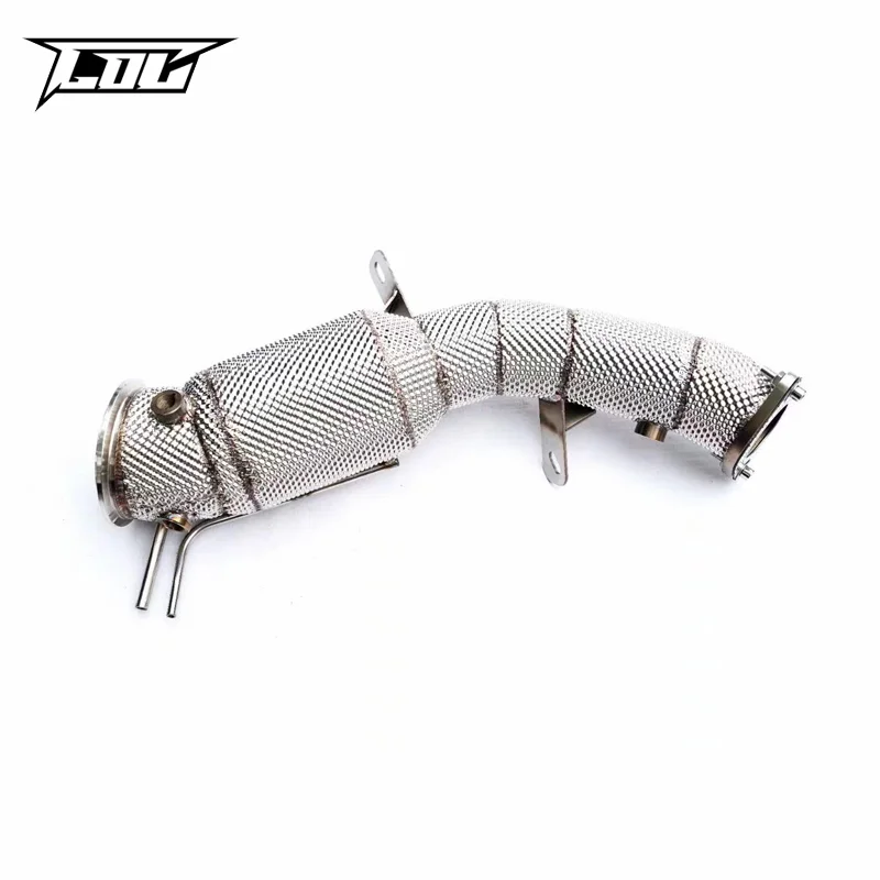 Boska Exhaust Downpipe For Cadillac CT4 CT5 XT4 XT5 2.0T 2019-2023 with catalyst  High flow catted downpipe Exhaust System