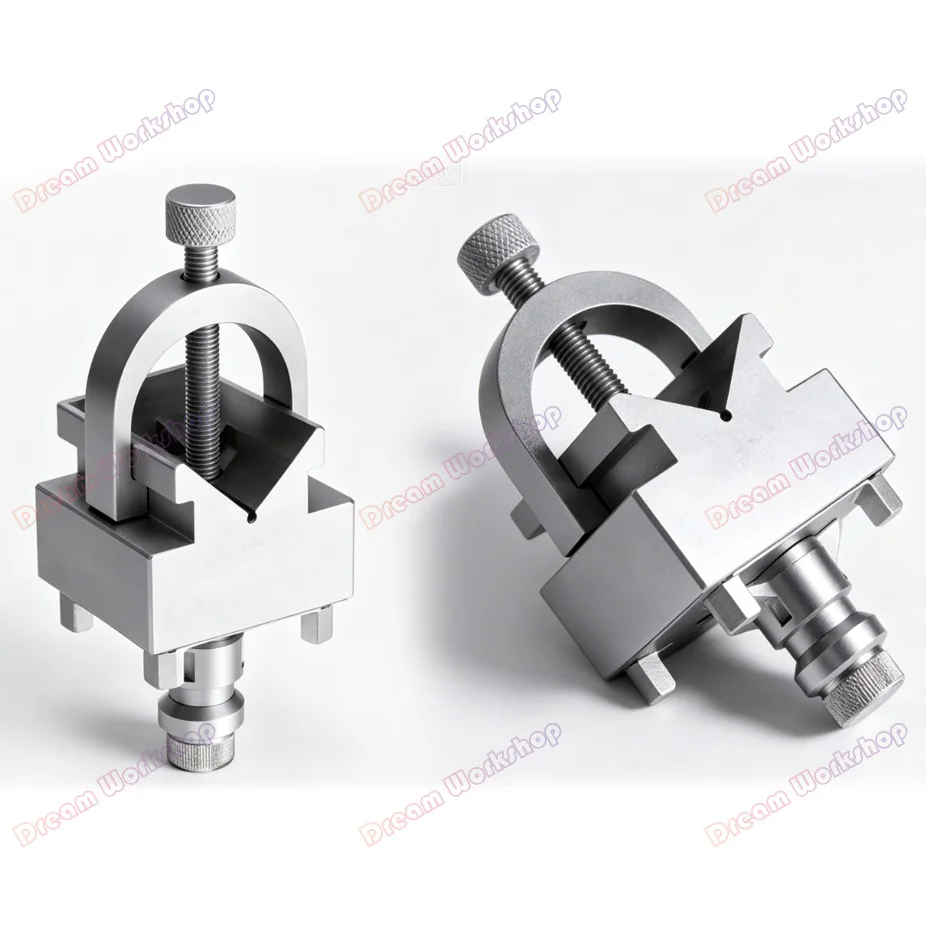 Three-Way Adjustable Fixed/V-Shaped/Adjustable Precision Positioning Fixture for 3-Axis Wire Cutting