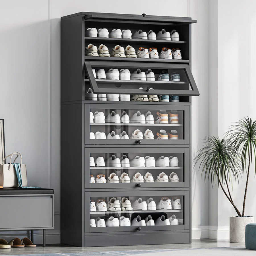 

Very Small Shoe Rack Low Japanese Waterproof Living Room Multi Aesthetic Divider Shoe Cabinets Cute Scarpiere Luxury Furniture