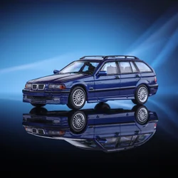 Mortal 1:64 3 Series E36 Alpina B8 4.6 Touring Diecast Model Car