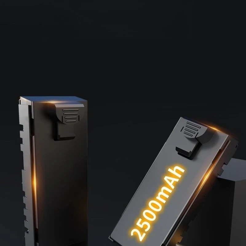 Newly Upgraded 3.7V 2500mAh High Quality Drone Battery for M6 4K Camera Drone Spare Lipo Accessories Parts Rechargeable Battery