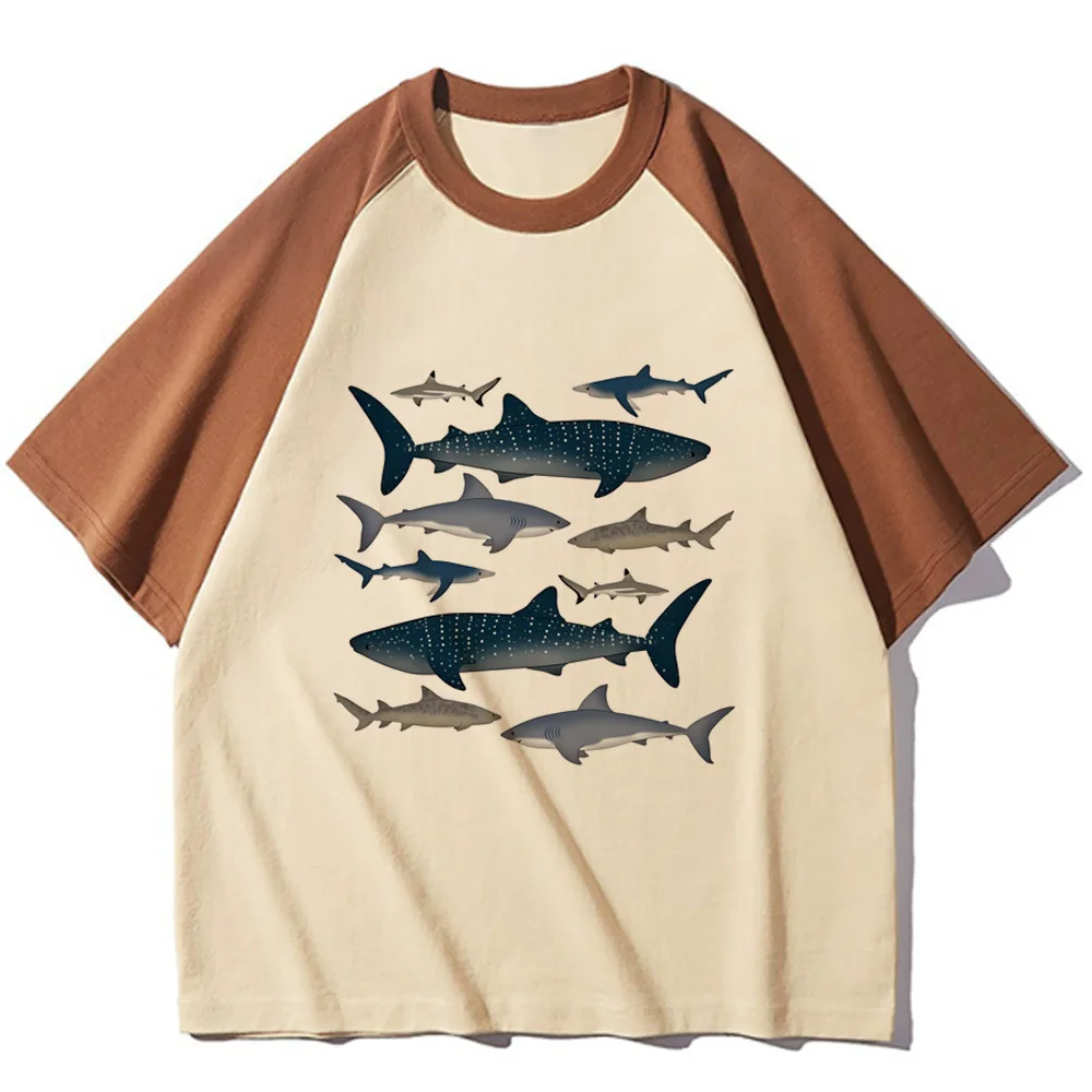 Whales tshirt women Grunge streetwear Retro harajuku  Digital graphic t-shirt Pastel Grunge kawaii 2000s Graphic University