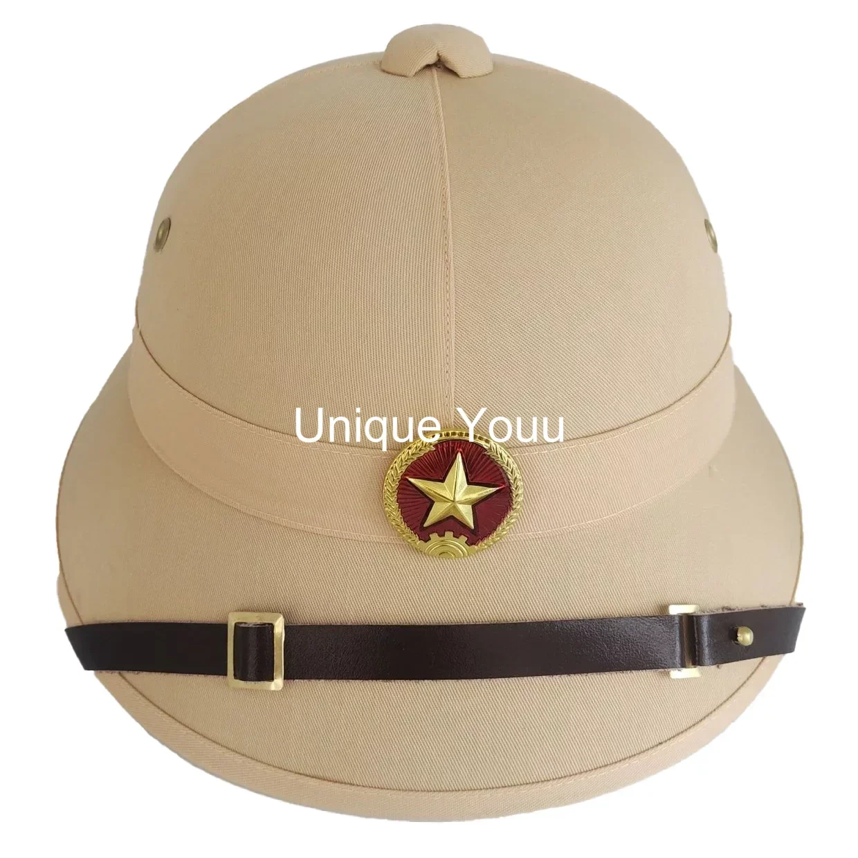 

2024 New Yellow Vietnam Hat Jungle Cap CS Helmet Cosplay Outdoor Combat Equipment