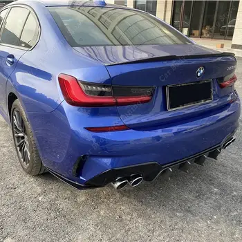 適用於BMW3系列G20 G28 2020+ 的碳纖維側裙保險桿擾流板杯翼裙邊側板汽車配件車身套件 10 最佳銷售 BMWG20側裙 - №4