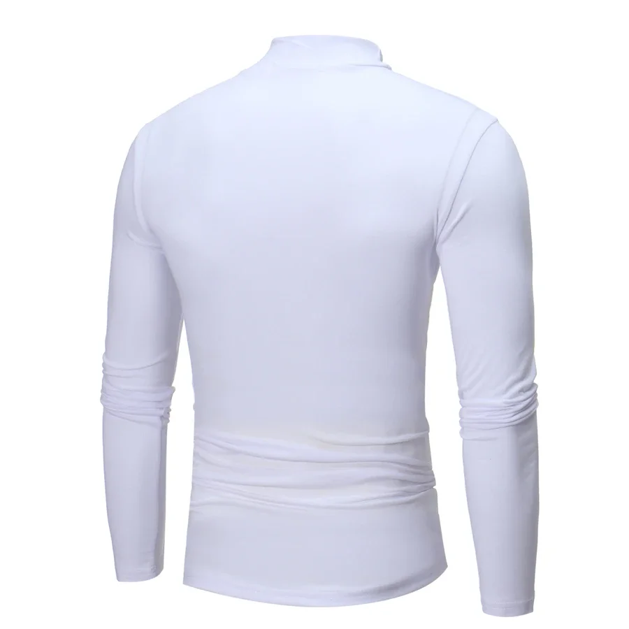 Camisa térmica de compresión para hombre, camisa transpirable informal de manga larga para gimnasio, culturismo, ropa de Fitness, otoño y primavera