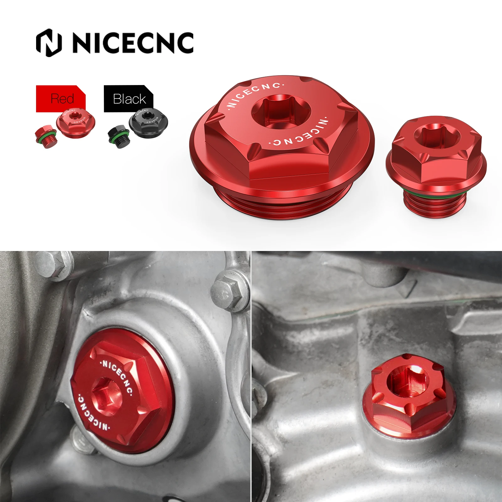 

Комплект заглушек двигателя NICECNC для квадроциклов Honda TRX450R, TRX450ER, TRX400EX, XR400, CRF 450R, 450X, 150R, 230F, CFR1000L, аксессуары для мотоциклов