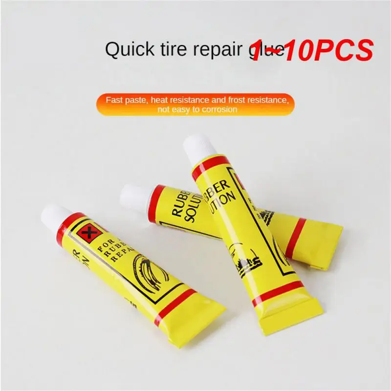 1~10PCS 6ml Car Tire Repairing Glue Tyre Inner Tube Puncture Repair Tools Motorcycle Bike Universal Portable Repairing Glues